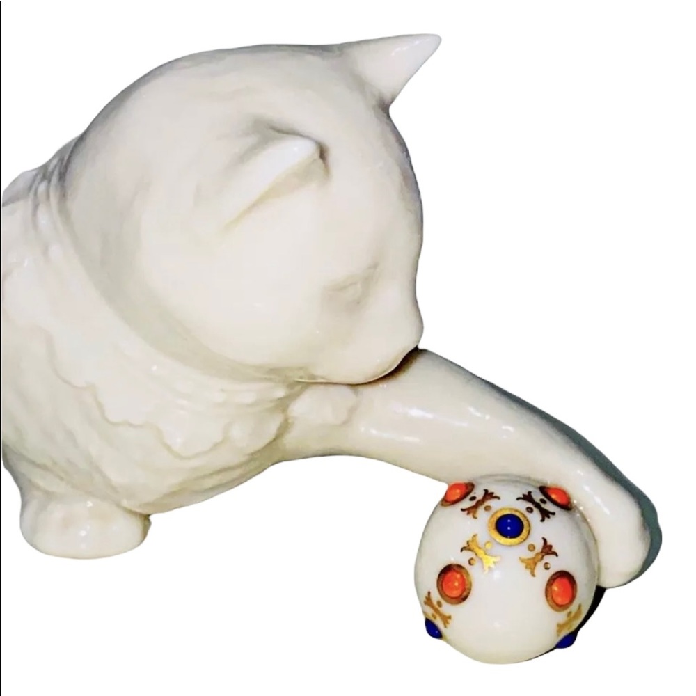 Lenox Cat Figurine 1991 - Picture 3 of 6